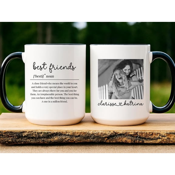 Bestie Definition Mug Personalize Best Friend Cup Friendship Gift Best Friend Birthday Gif