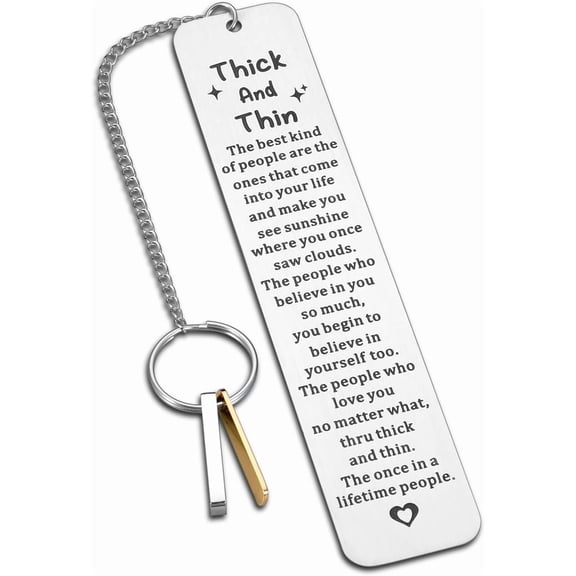 Bestie Gifts for Women Men True Friendship Gifts for Best Friend Sentimental Gifts Thank You Gifts for Friend Bookmarks for Book Lover Stocking Stuffers for Teen Birthday Christmas Gifts