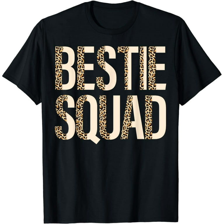 Womens Best Friends T-Shirt - Bestie Squad Womens Best Friends T-Shirt - Bestie Squad