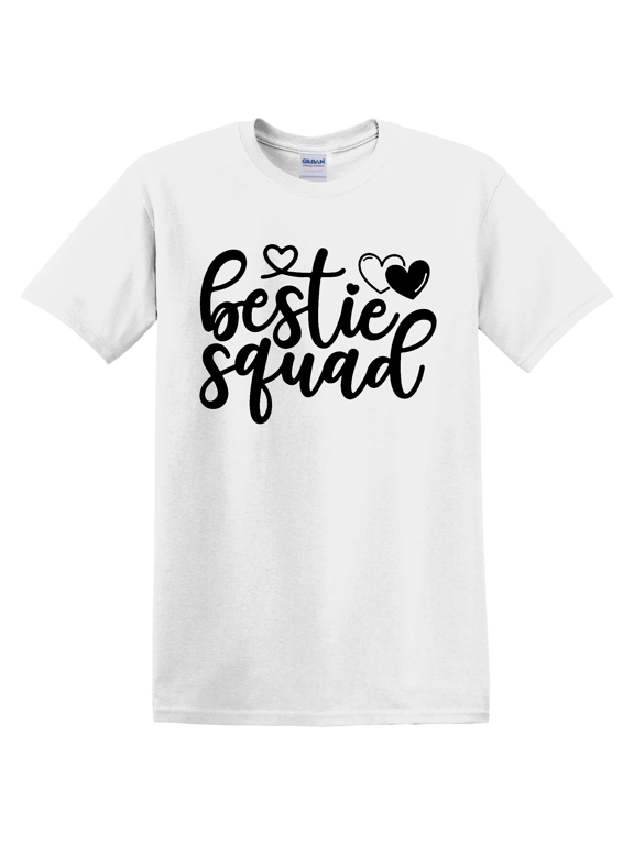 Bestie Squad Friendship Group Graphic T-Shirt