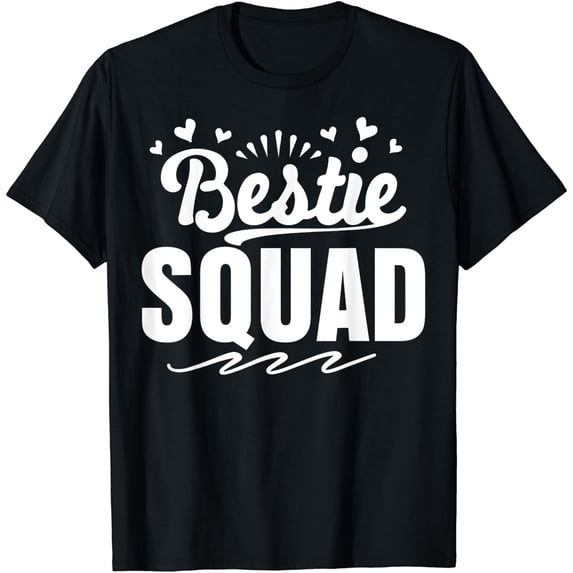 Bestie Squad Shirt Trip Vacation Bestie Birthday Trip Squad T-Shirt