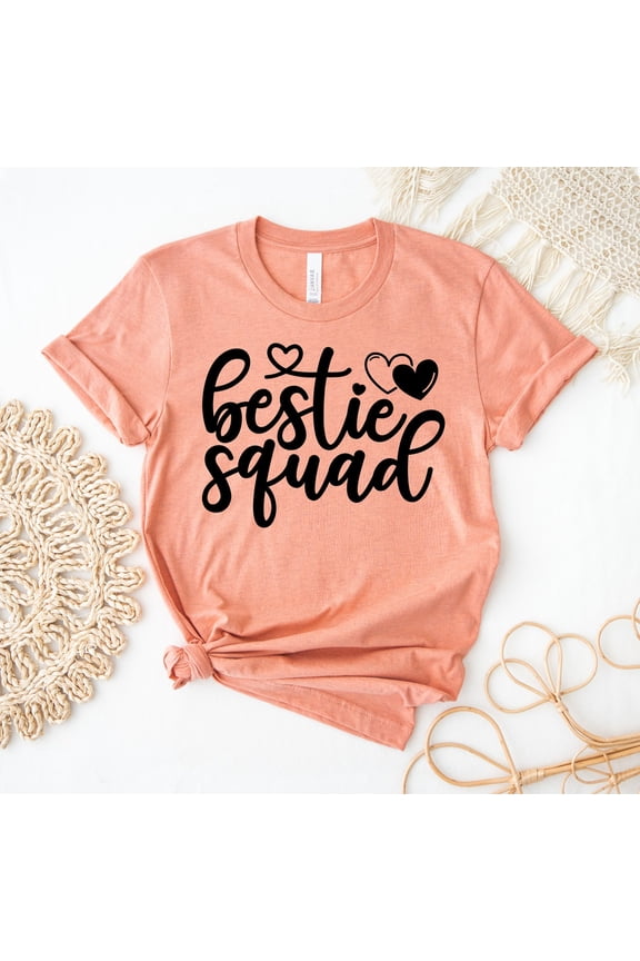 Bestie Squad T-shirts, Bestie Squad Shirt, Friendship Tee, Bff, Best Friends Forever Top, Best Friend T-shirts, s All Size S-5Xl