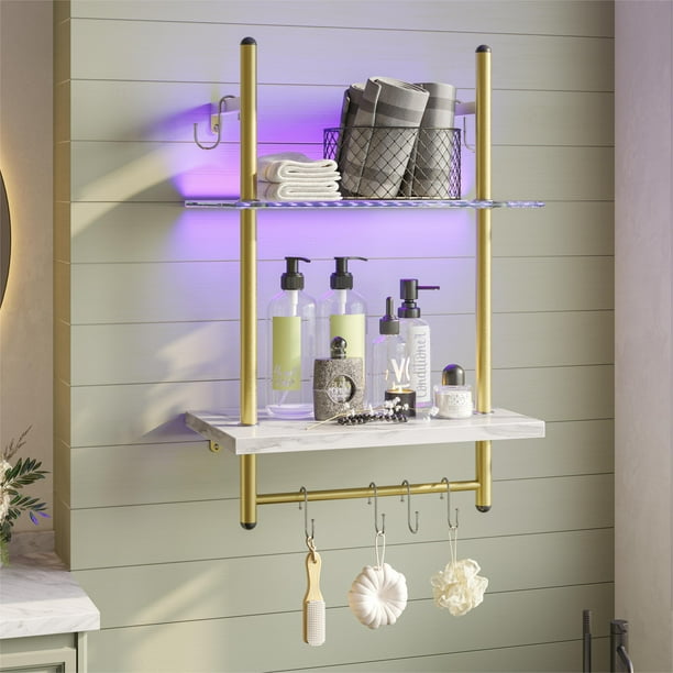 Bestier 2-Tier Floating Shelves