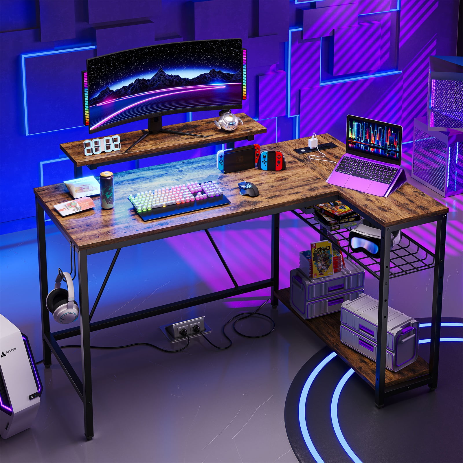 Gaming and clearance homework desk