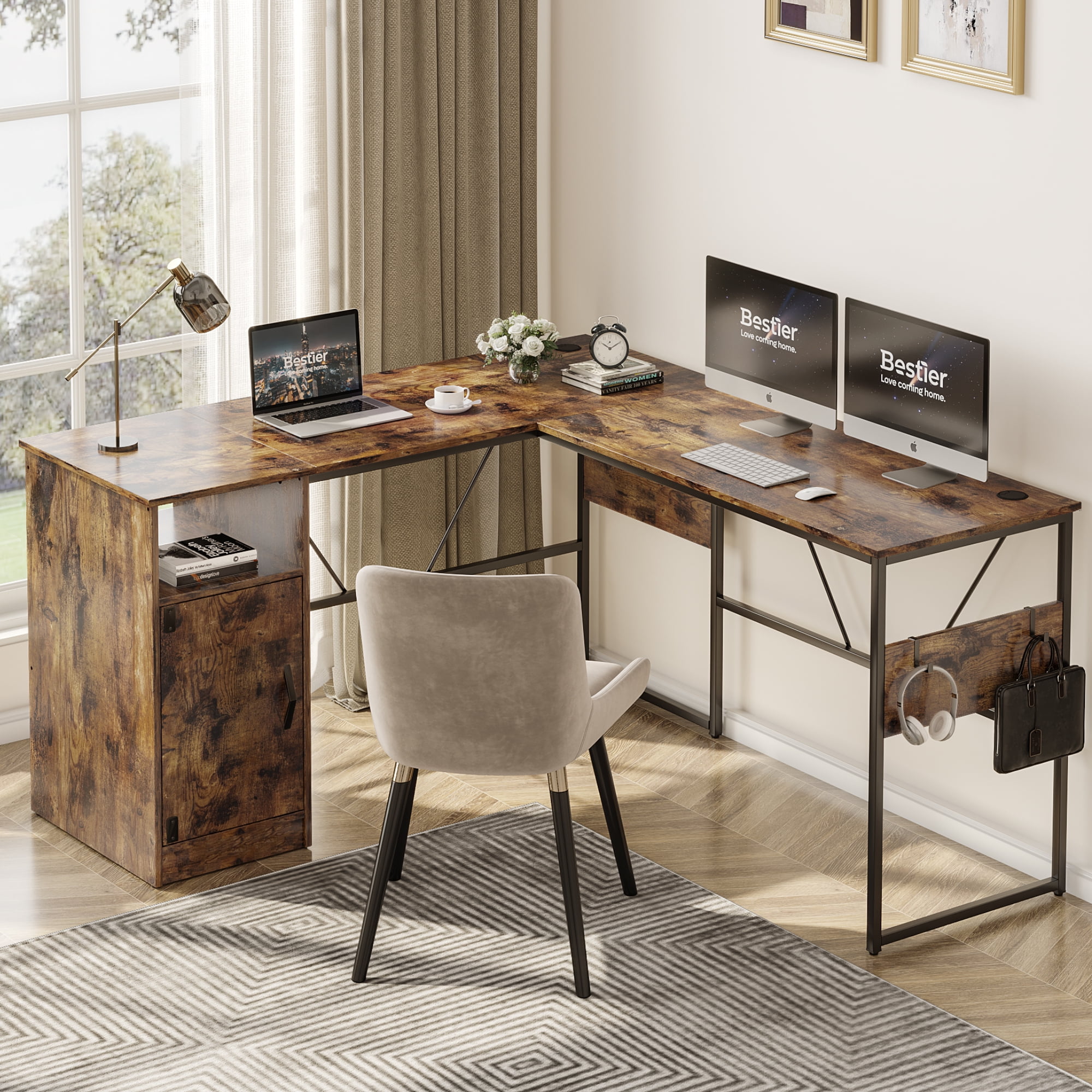 L shaped desk from walmart discount