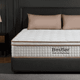 thumbnail image 1 of Bestier 14" Queen Memory Foam Mattress for Back Pain Pressure Relief | Hybrid Cooling Gel Bed in a Box with Lumbar & Hip Support | Tencel Fabric | Edge Reinforcement | Motion Isolation, 1 of 10