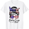 thumbnail image 1 of Besties Cruise 2024 Matching Messy Bun Cruise Squad T-Shirt, 1 of 4