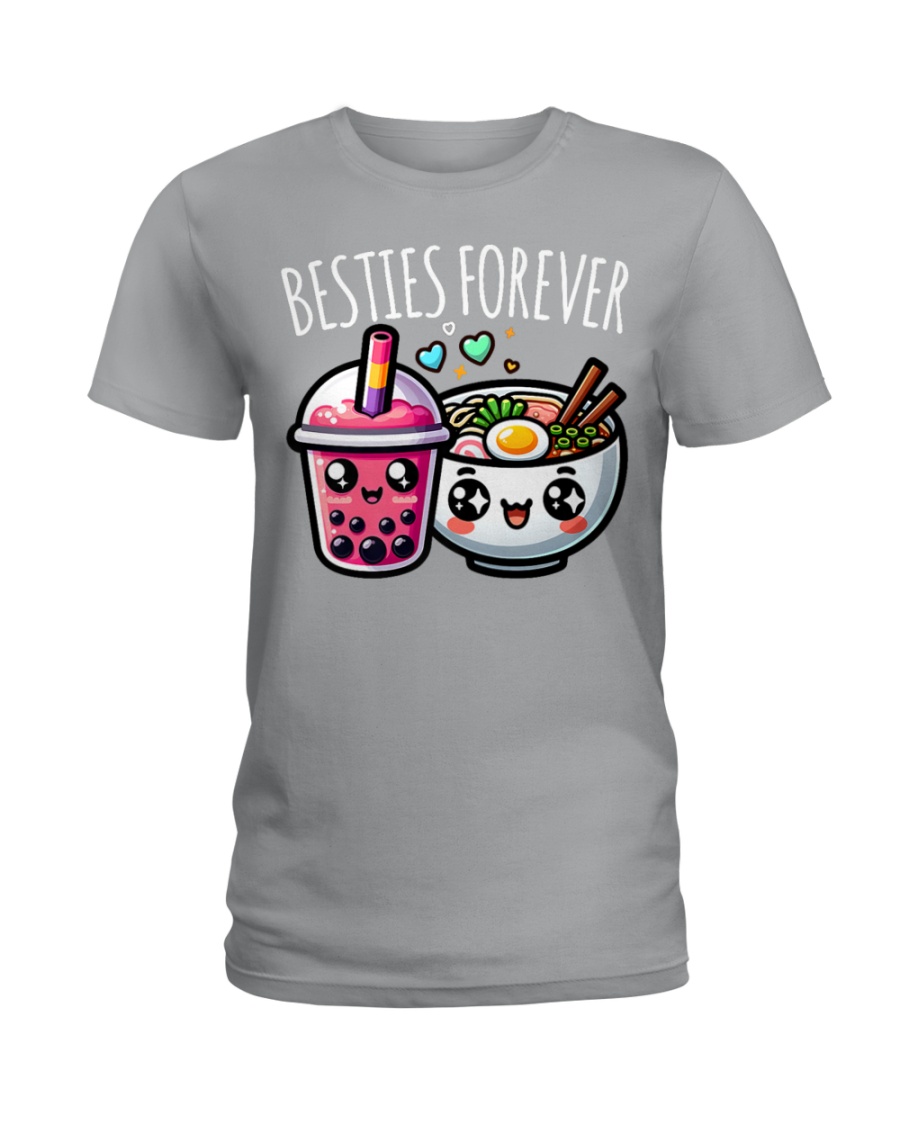 Besties Forever Boba Tea Ramen TShirt