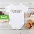 thumbnail image 1 of Besties Just Like Our Moms Baby Onesie, Retro Best Friends Bodysuit, Best Friend Outfits, Bff Onesie, Baby Shower Gift, Funny New Mom Gift Cool Baby Clothing, Cute Baby Onesie, BABY BODYSUIT LAT 4424, 1 of 3