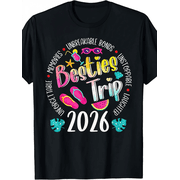 Besties Trip 2026 Summer Beach Best Friend Vacation Graphic T-Shirt