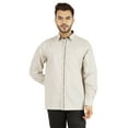 thumbnail image 1 of Bestman Printed Shirt For Mens Cotton Office Wear Long Sleeves Button Down Formal Shirts, 1 of 1