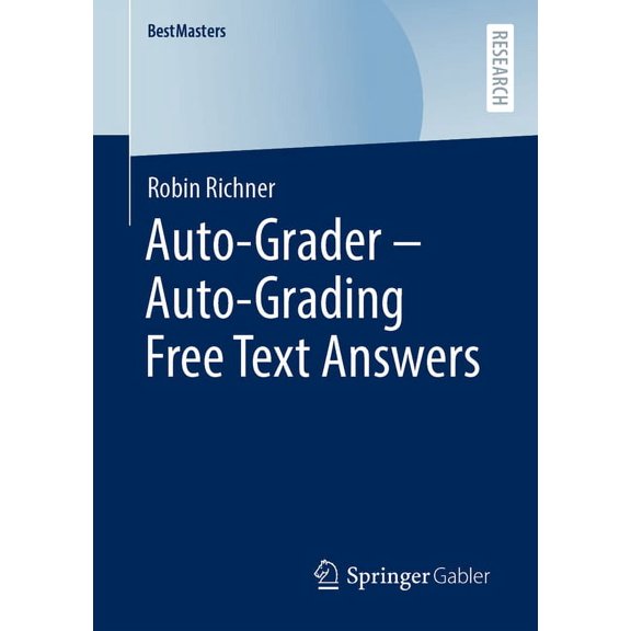 Bestmasters Auto-Grader - Auto-Grading Free Text Answers, (Paperback)