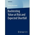 thumbnail image 1 of Bestmasters Backtesting Value at Risk and Expected Shortfall, (Paperback), 1 of 1