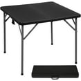 thumbnail image 1 of Bestoffice 34" Square Outdoor Foldable with Built in Carrying Handle and Height Adjustable, Black, 1 of 1