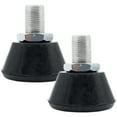 thumbnail image 1 of Bestonzon 1 Pair of Toe Stops for Roller Skates Adjustable Toe Stops Rubber Brake Tools Roller Skates Accessories, 1 of 1