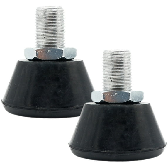 Bestonzon 1 Pair of Toe Stops for Roller Skates Adjustable Toe Stops Rubber Brake Tools Roller Skates Accessories