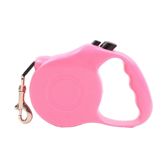 Bestonzon 3 Meters Automatic Retractable Dog Leash, Pink