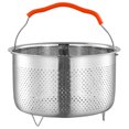 thumbnail image 1 of Bestonzon Kitchen Steamer Rack Stainless Steel Steamer Basket Rice Cooker Steam Rack Food Steaming Holder, 1 of 6