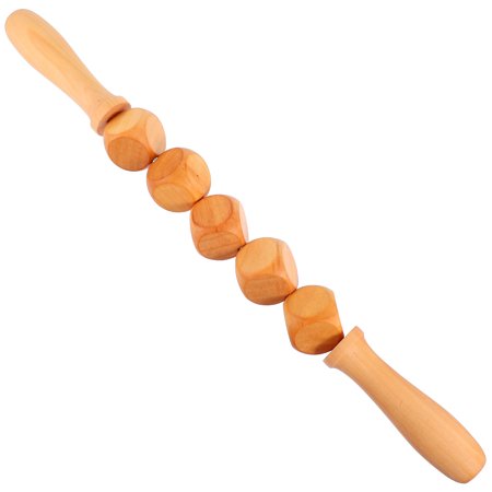 Bestonzon Stick Roller Wooden Massager Wood Body Hand Manual Muscle Scraping Tools Gua Sha Tool Bamboo