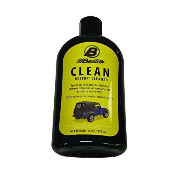 Bestop 11211-00 Vinyl Fabric Cleaner, 16 oz single bottle - boxed
