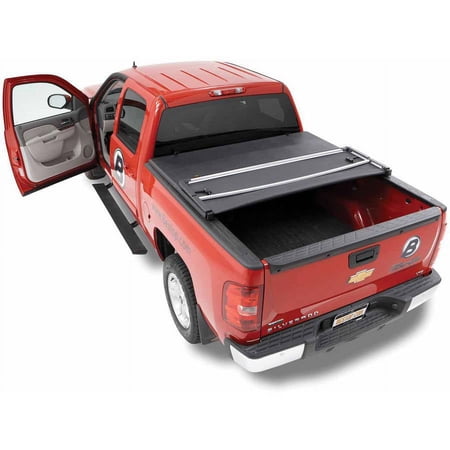 Bestop - EZ-Tri-Fold Soft Tonneau Cover - Chevy/GMC '99-07 Silverado/Sierra; For 6.5 ft. bed; Fleetside {Exc. '07 New Body Style} - Black
