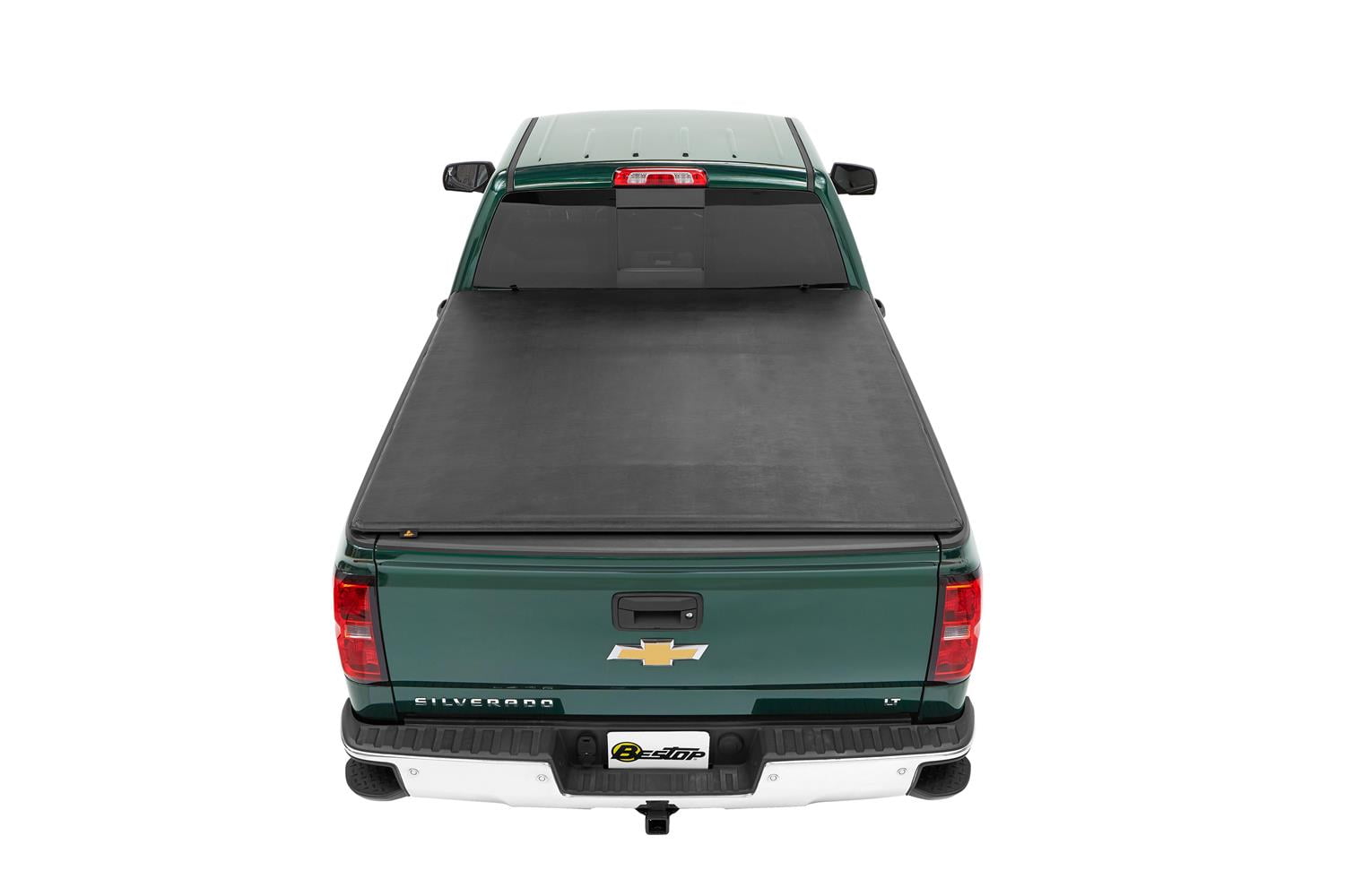 Bestop - 16210-01 - EZ-Fold Soft Tri-Fold Tonneau Cover Fits select: 2007-2014 CHEVROLET SILVERADO, 2008-2014 GMC SIERRA