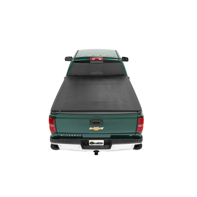 Bestop - 16224-01 - EZ-Fold Soft Tri-Fold Tonneau Cover Fits select: 2019-2022 CHEVROLET SILVERADO, 2019-2022 GMC SIERRA