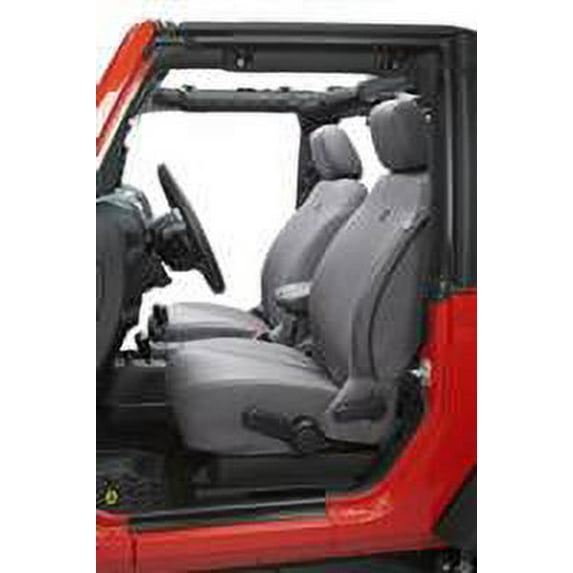 Bestop 29280-09 Charcoal Front Seat Cover for 2007-2012 Jeep Wrangler 2DR�and