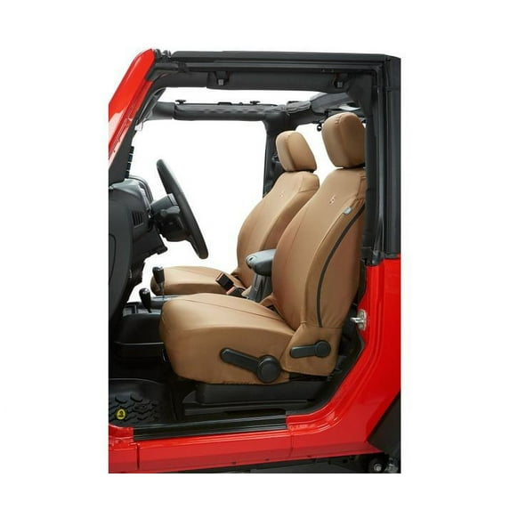 Bestop - 29283-04 - Seat Covers Fits select: 2015-2018 JEEP WRANGLER UNLIMITED, 2013-2014 JEEP WRANGLER