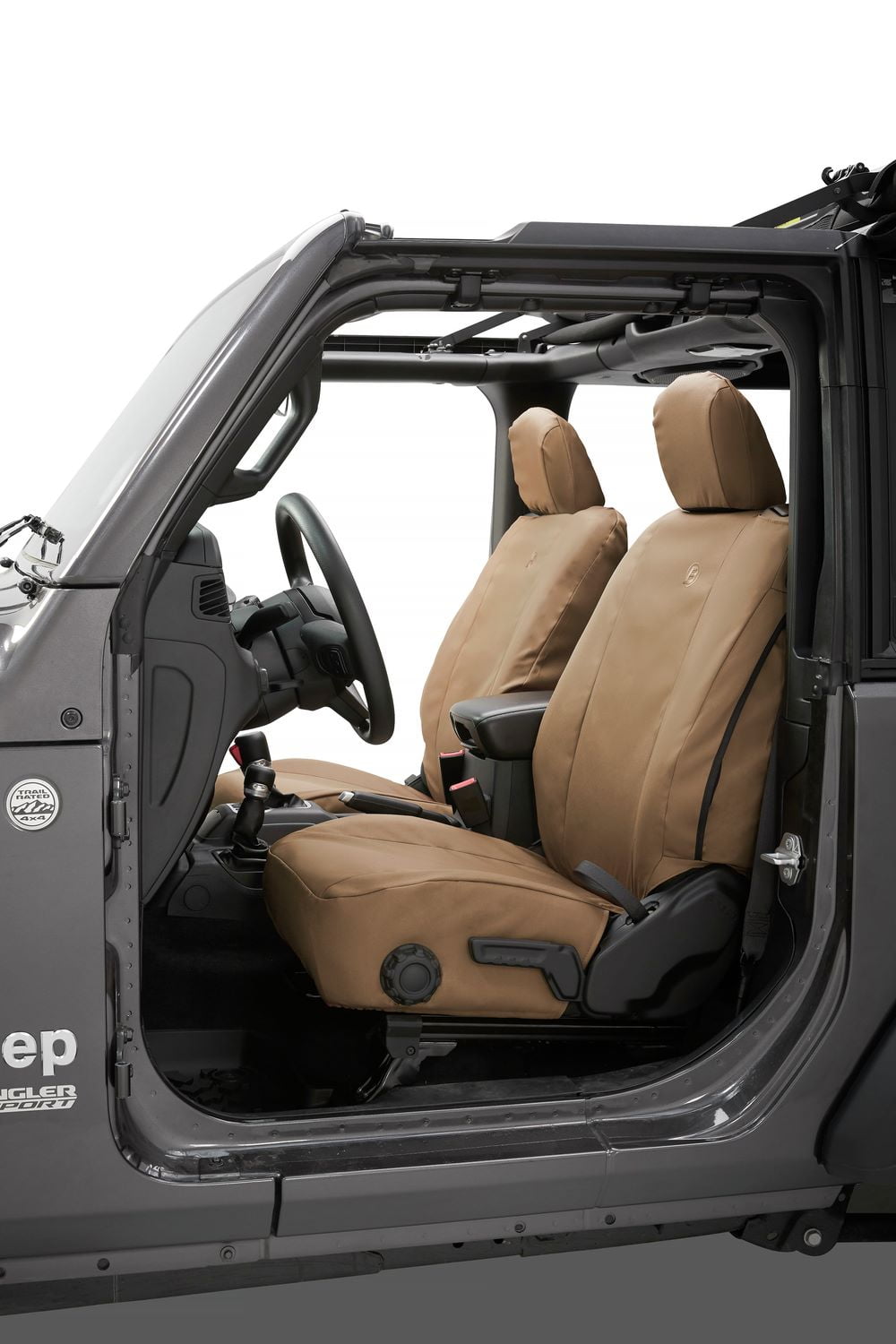 Bestop - 29293-04 - Seat Covers Fits select: 2018-2019,2021 JEEP WRANGLER UNLIMITED