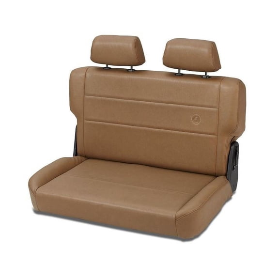 Bestop - 39440-37 - Trailmax II Fold-N-Tumble Rear Bench Seat Fits select: 1989-1995 JEEP WRANGLER / YJ, 1987-1988 JEEP WRANGLER