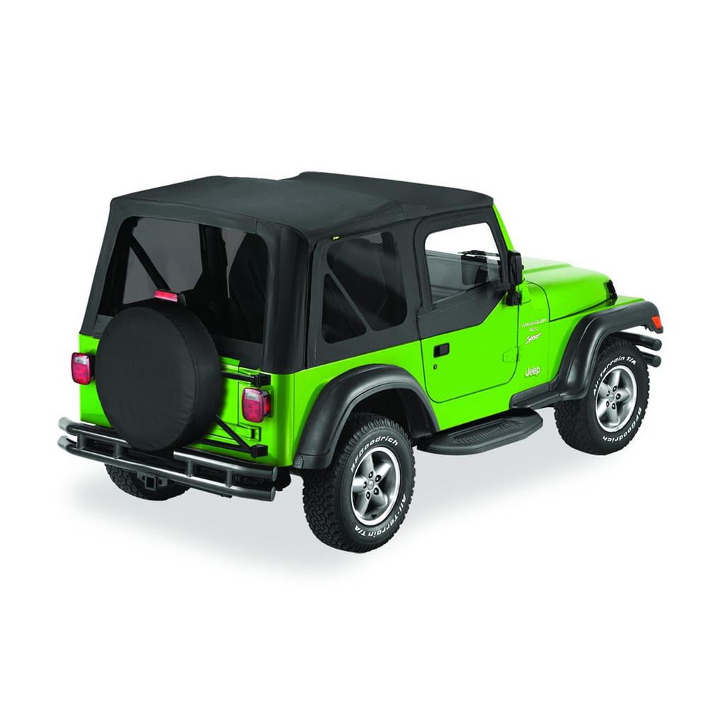 Bestop 5112935 Black Diamond Replace-A-Top for OEM Hardware - Jeep 2003-2006 Wrangler (Except Unlimited)