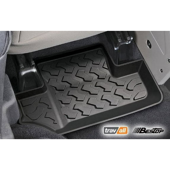 Bestop 51502-01 Wrangler 2-Door, Pair Floor Liner, Rear