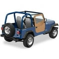 thumbnail image 1 of Bestop - 51783-37 - Full 2-Piece Fabric Doors Fits select: 1989-1995 JEEP WRANGLER / YJ, 1987-1988 JEEP WRANGLER, 1 of 1