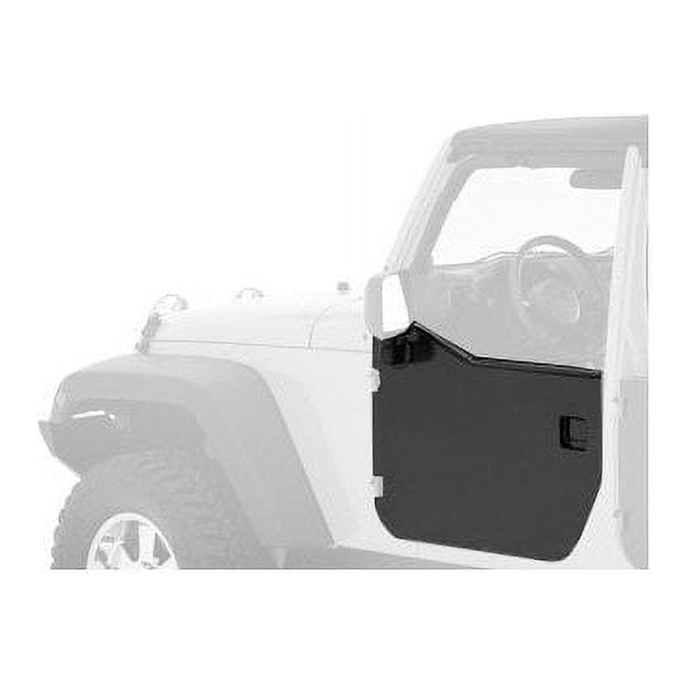 Bestop 51803-01 Jeep Wrangler 2- or 4-Door Highrock 4X4 Element Front Doors Enclosure Set, Black Fits select: 2008,2015-2018 JEEP WRANGLER UNLIMITED