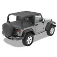 thumbnail image 1 of Bestop - 52585-35 - Header Extended Safari Style Bikini Top Fits select: 2008 JEEP WRANGLER UNLIMITED, 2007 JEEP WRANGLER, 1 of 2