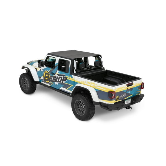 Bestop - 52615-35 - Header Extended Safari Cable Style Bikini Top