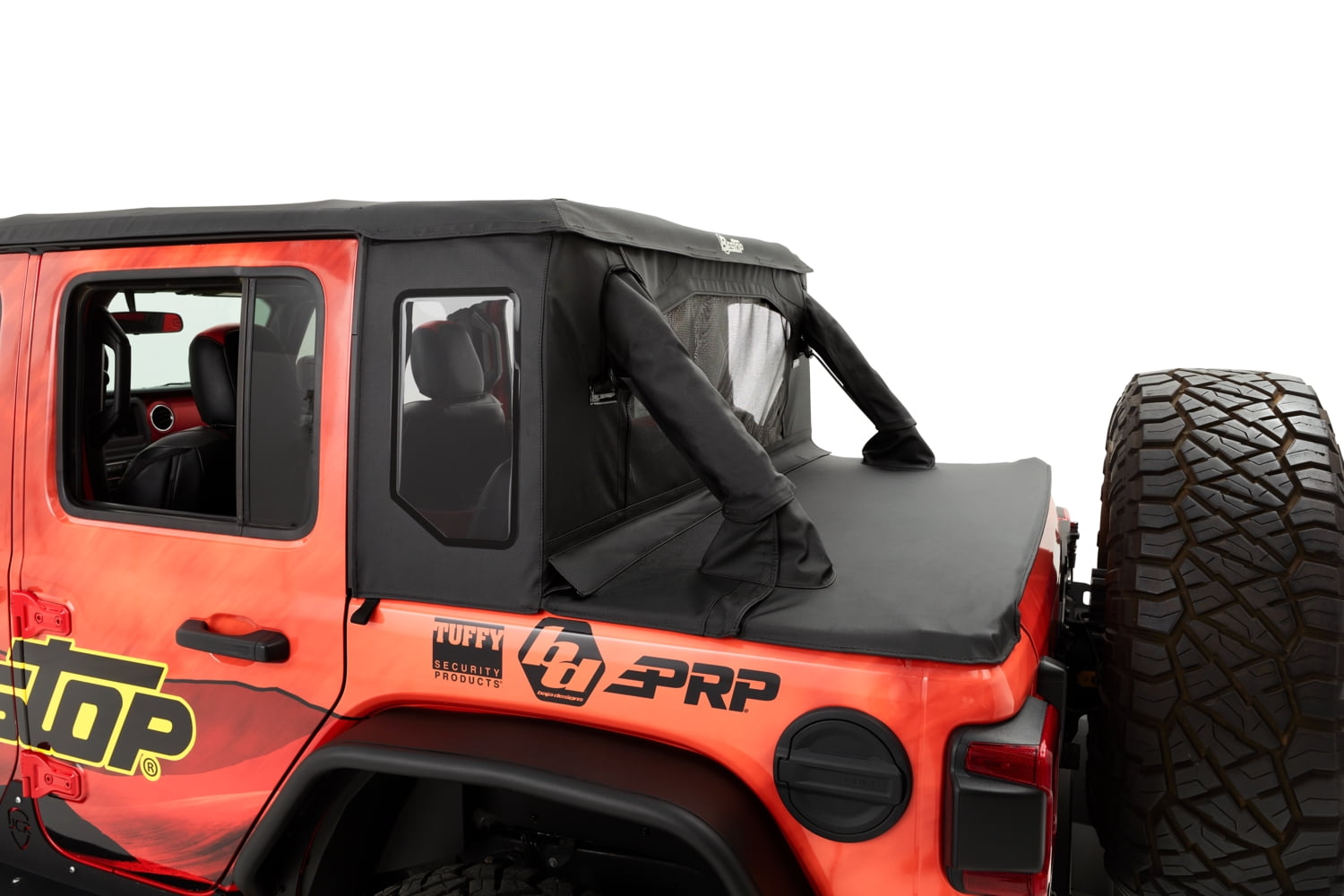 Bestop 53901-17 Halftop Soft Top Fits select: 2015-2018 JEEP WRANGLER UNLIMITED, 2012-2014 JEEP WRANGLER