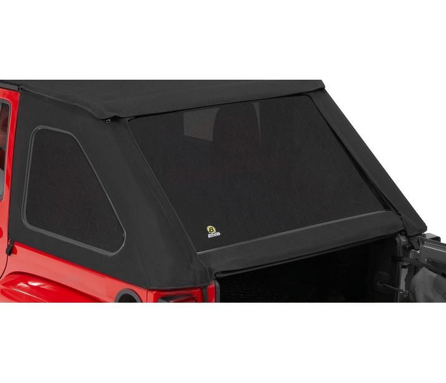 Bestop - 58423-17 - Window Replacement Set Fits select: 2015-2018 JEEP WRANGLER UNLIMITED, 2012-2014 JEEP WRANGLER