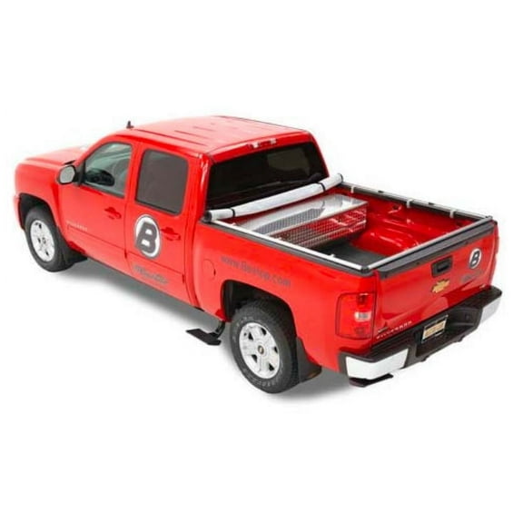 Bestop 75406-15 TrekStep Retractable Bed Step Side Mounted Fits 1500 Ram 1500 Fits select: 2009-2012 DODGE RAM 1500