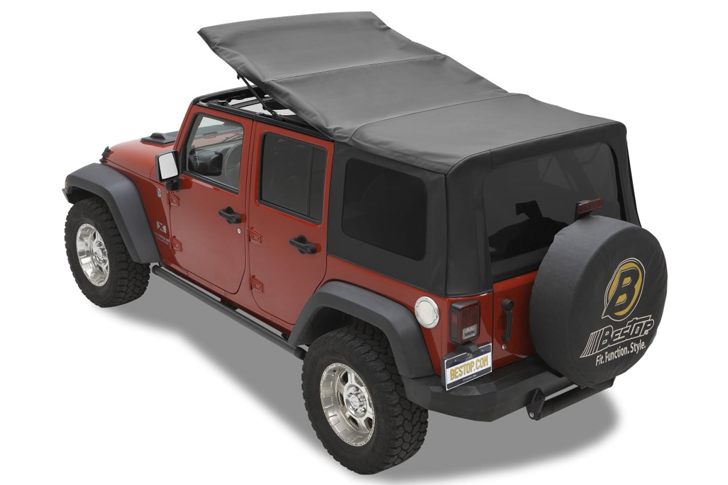 Bestop - 79137-35 - Replace-A-Top for OEM Hardware Fits select: 2008 JEEP WRANGLER UNLIMITED, 2007 JEEP WRANGLER
