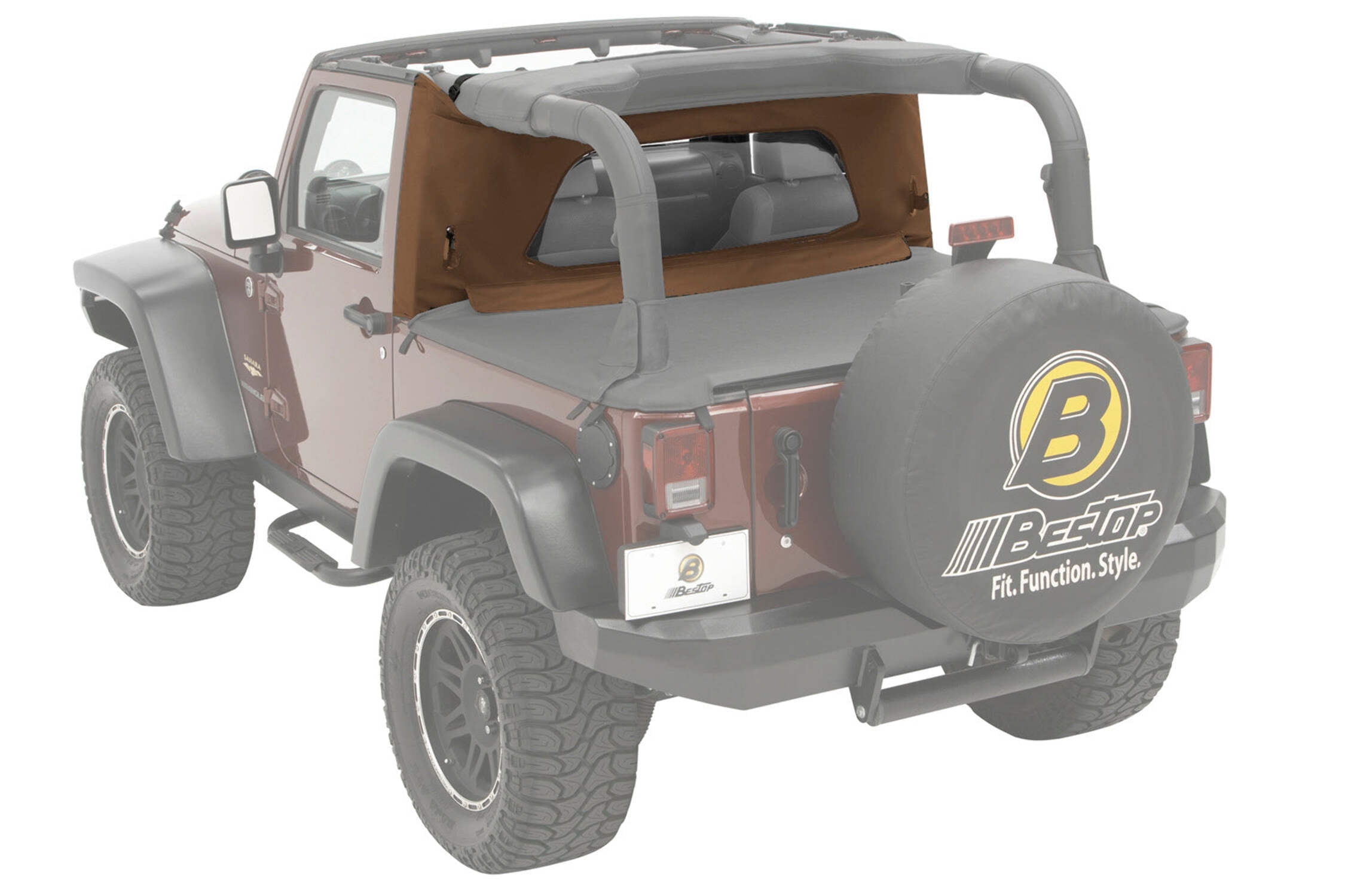 Bestop 80033-37 Wrangler Windjammer Wrap Fits select: 1997-2002 JEEP WRANGLER / TJ