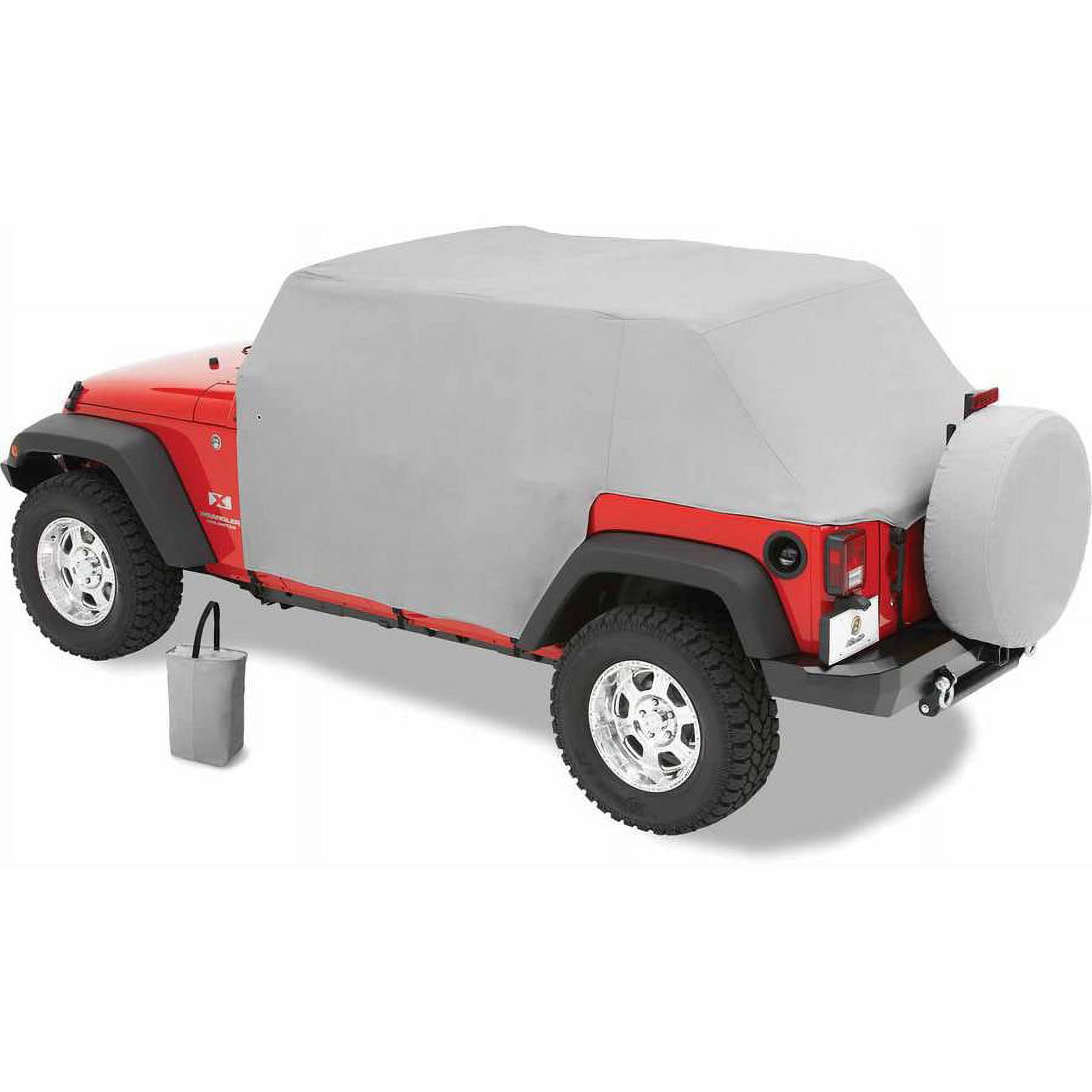 Bestop 81041-09 Jeep Wrangler Unlimited All Weather Trail Cover, Charcoal