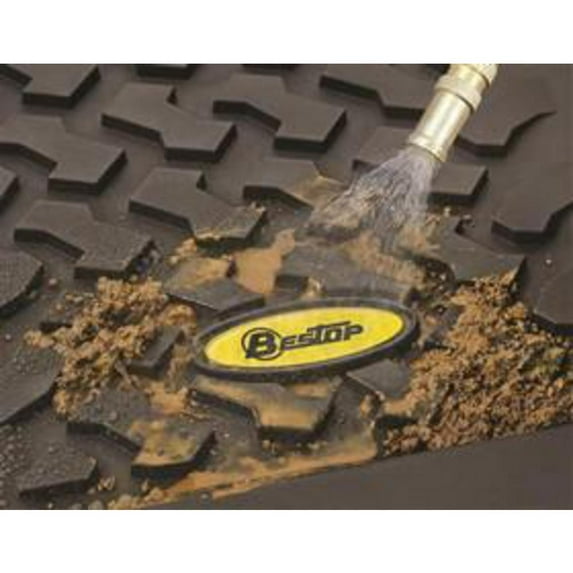 Bestop Rear Floor Liners (Black)