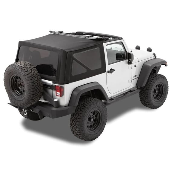 Bestop Replace-a-Top Black Twill Automotive Specialty Parts for 2015-2018 Jeep Wrangler Unlimited
