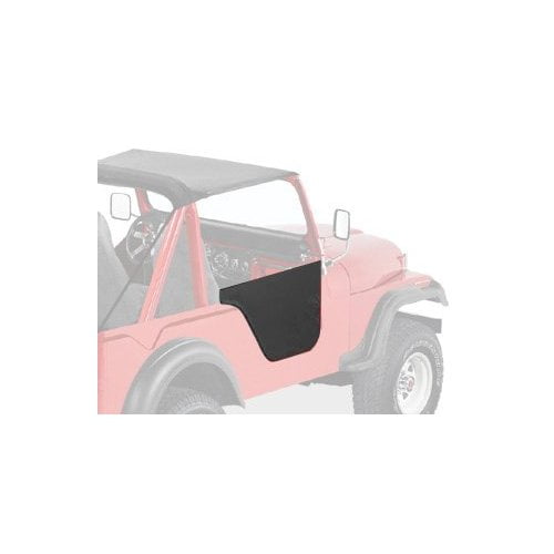 Bestop Soft Lower Half Doors (Black Vinyl) Fits select: 2018-2023 ROLLS-ROYCE PHANTOM