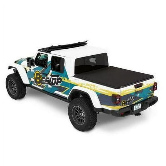 Bestop Supertop for Truck 2 Tonneau Cover (Black Diamond) - 7742635