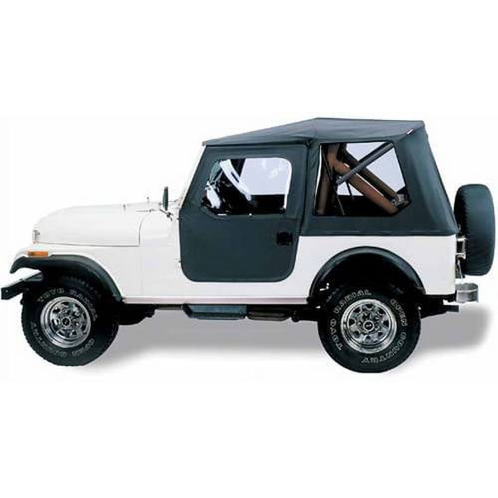 Bestop Tigertop Soft Top, Black Crush, Fits 1976-1986 Jeep CJ7, Automotive Installable Roofs