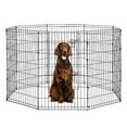 thumbnail image 1 of Bestpet 42"H Dog Playpen, Black, 8 Panel, 1 of 7