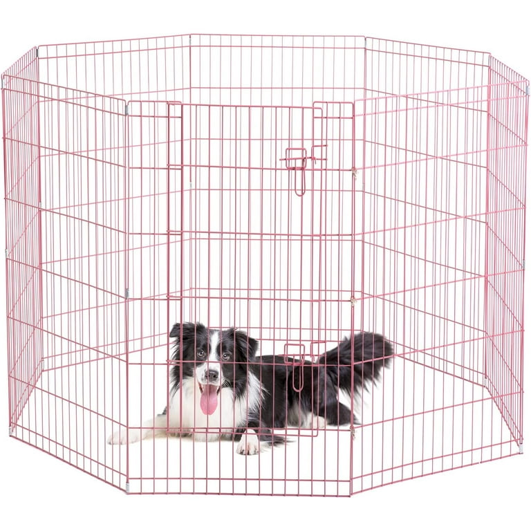 Dog playpen top connect to crate